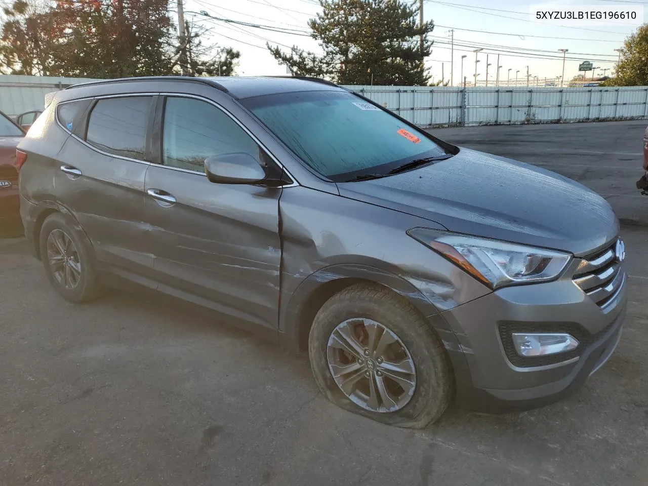 2014 Hyundai Santa Fe Sport VIN: 5XYZU3LB1EG196610 Lot: 76958764