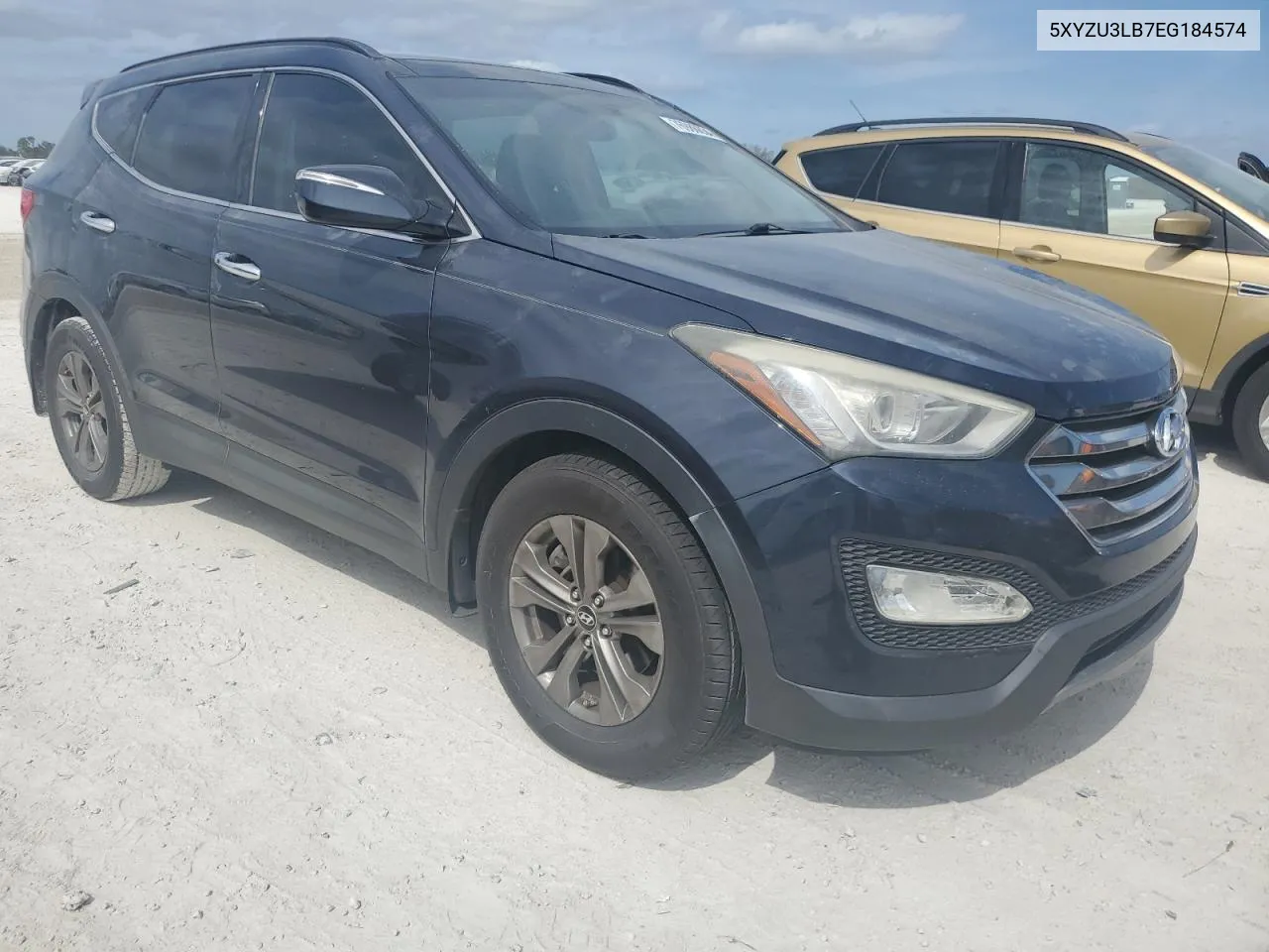 2014 Hyundai Santa Fe Sport VIN: 5XYZU3LB7EG184574 Lot: 76986634