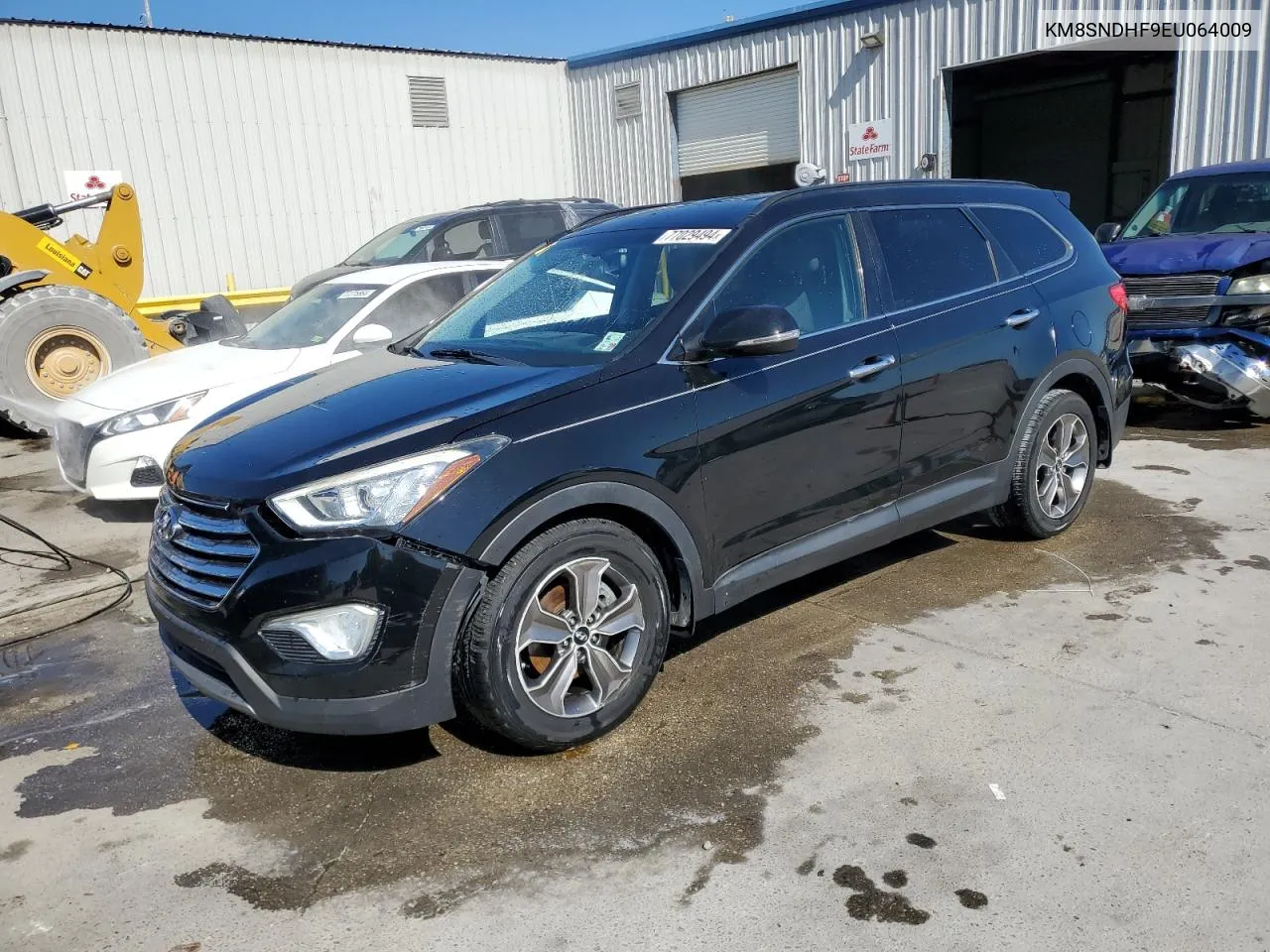 2014 Hyundai Santa Fe Gls VIN: KM8SNDHF9EU064009 Lot: 77029494