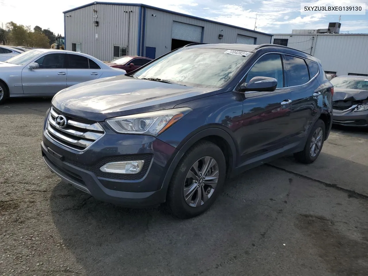 2014 Hyundai Santa Fe Sport VIN: 5XYZU3LBXEG139130 Lot: 77042834