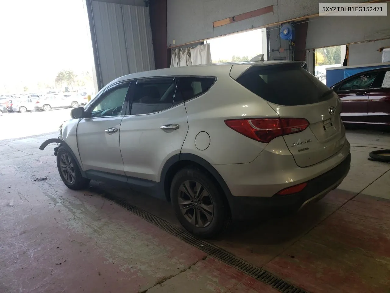 2014 Hyundai Santa Fe Sport VIN: 5XYZTDLB1EG152471 Lot: 77062544