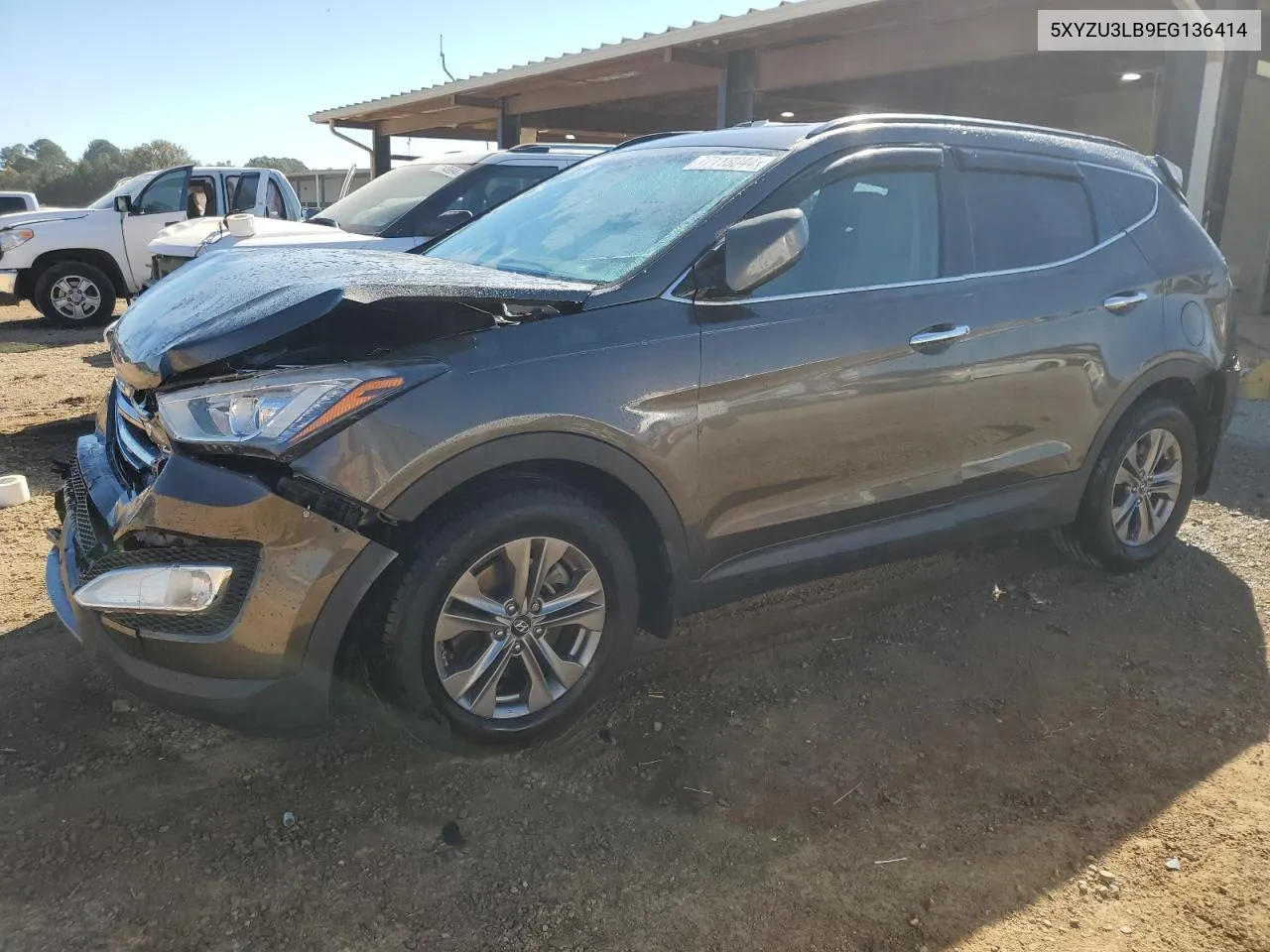 2014 Hyundai Santa Fe Sport VIN: 5XYZU3LB9EG136414 Lot: 77118044