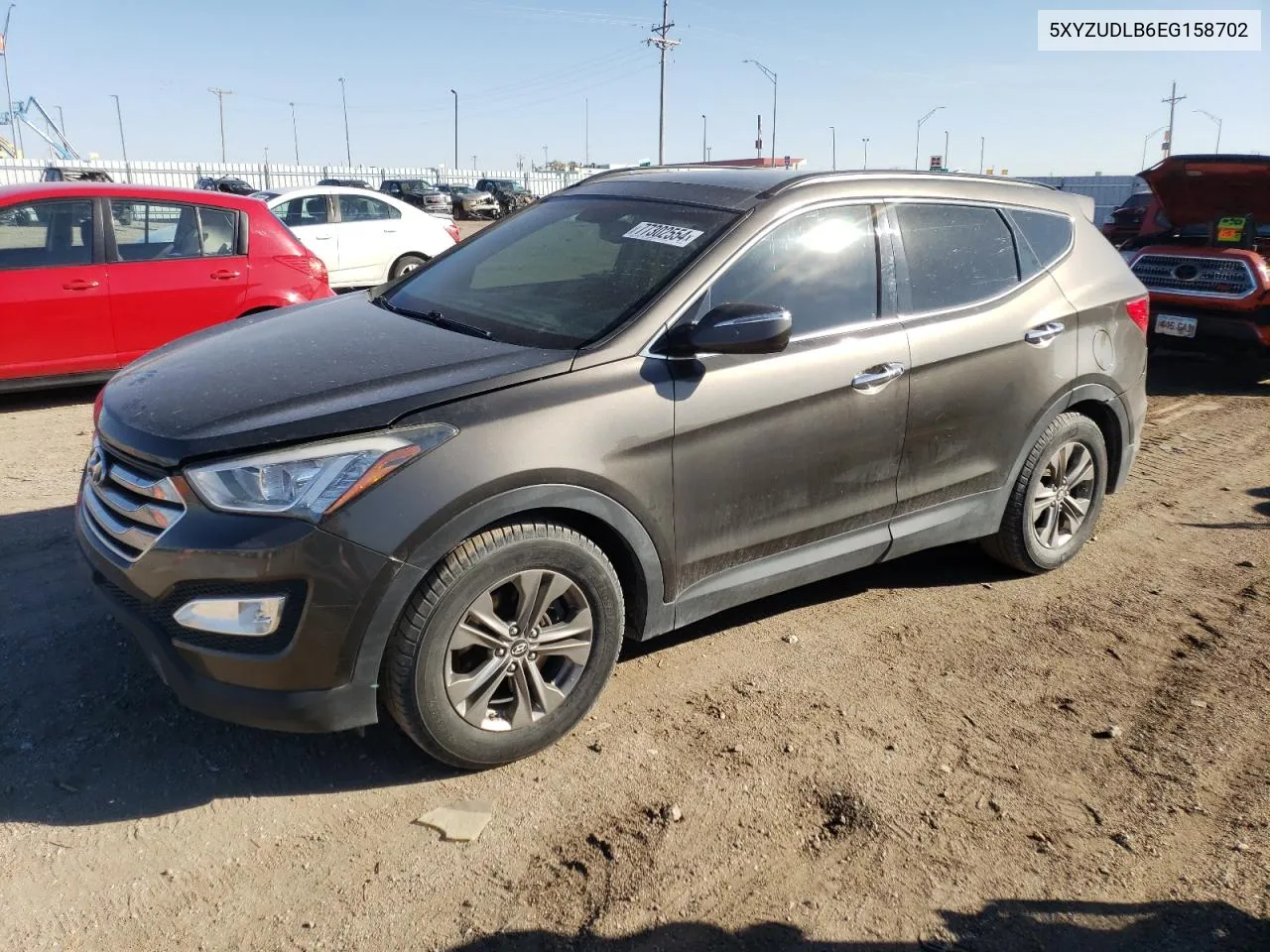 2014 Hyundai Santa Fe Sport VIN: 5XYZUDLB6EG158702 Lot: 77302554