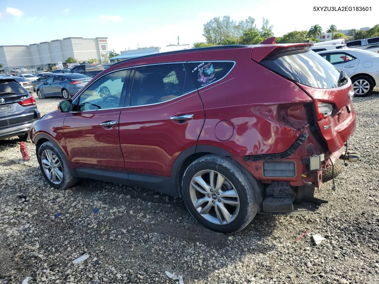 2014 Hyundai Santa Fe Sport VIN: 5XYZU3LA2EG183601 Lot: 77361054