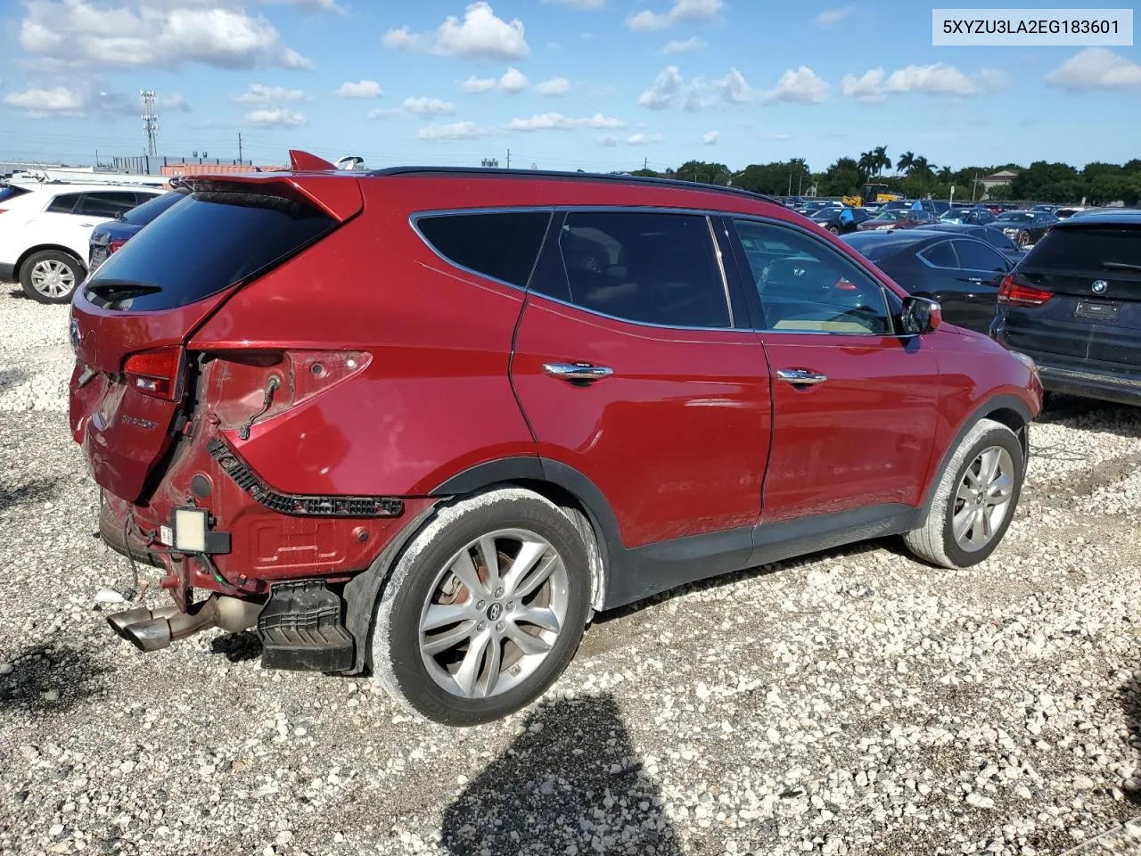 2014 Hyundai Santa Fe Sport VIN: 5XYZU3LA2EG183601 Lot: 77361054