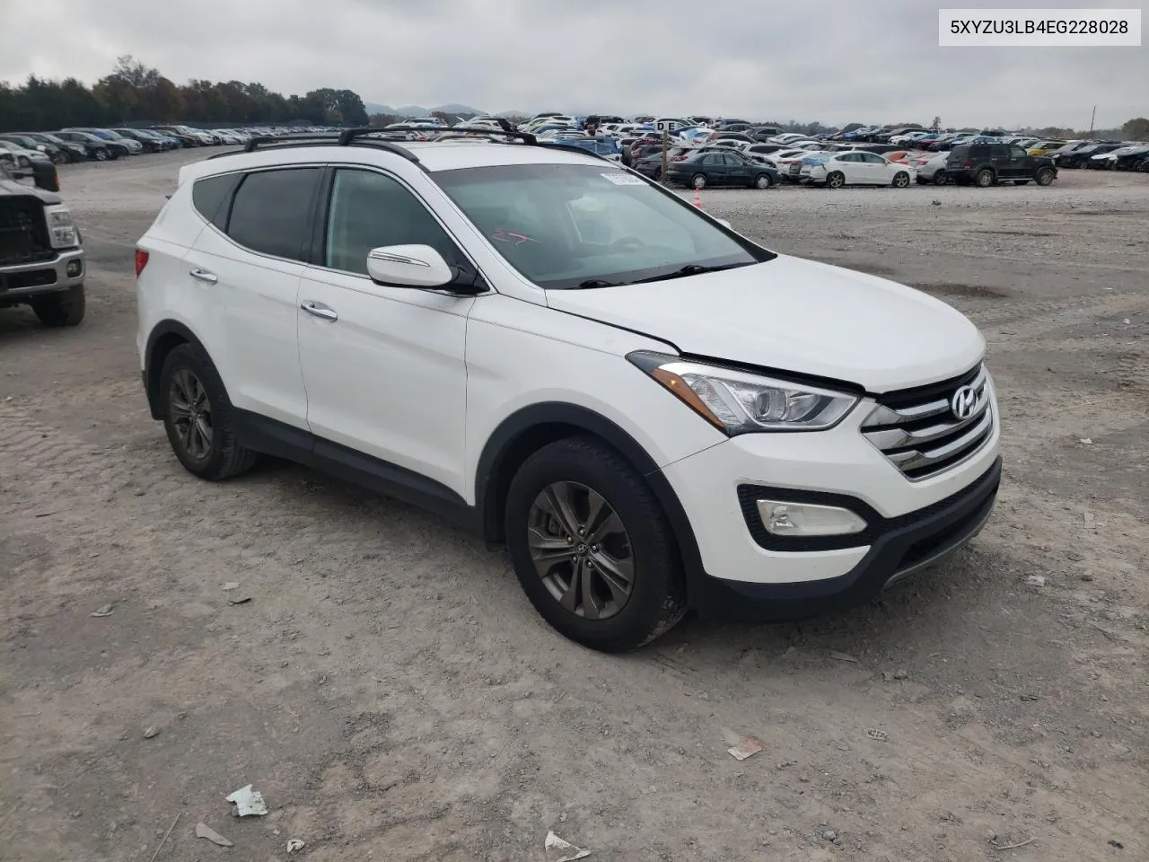 2014 Hyundai Santa Fe Sport VIN: 5XYZU3LB4EG228028 Lot: 77576024