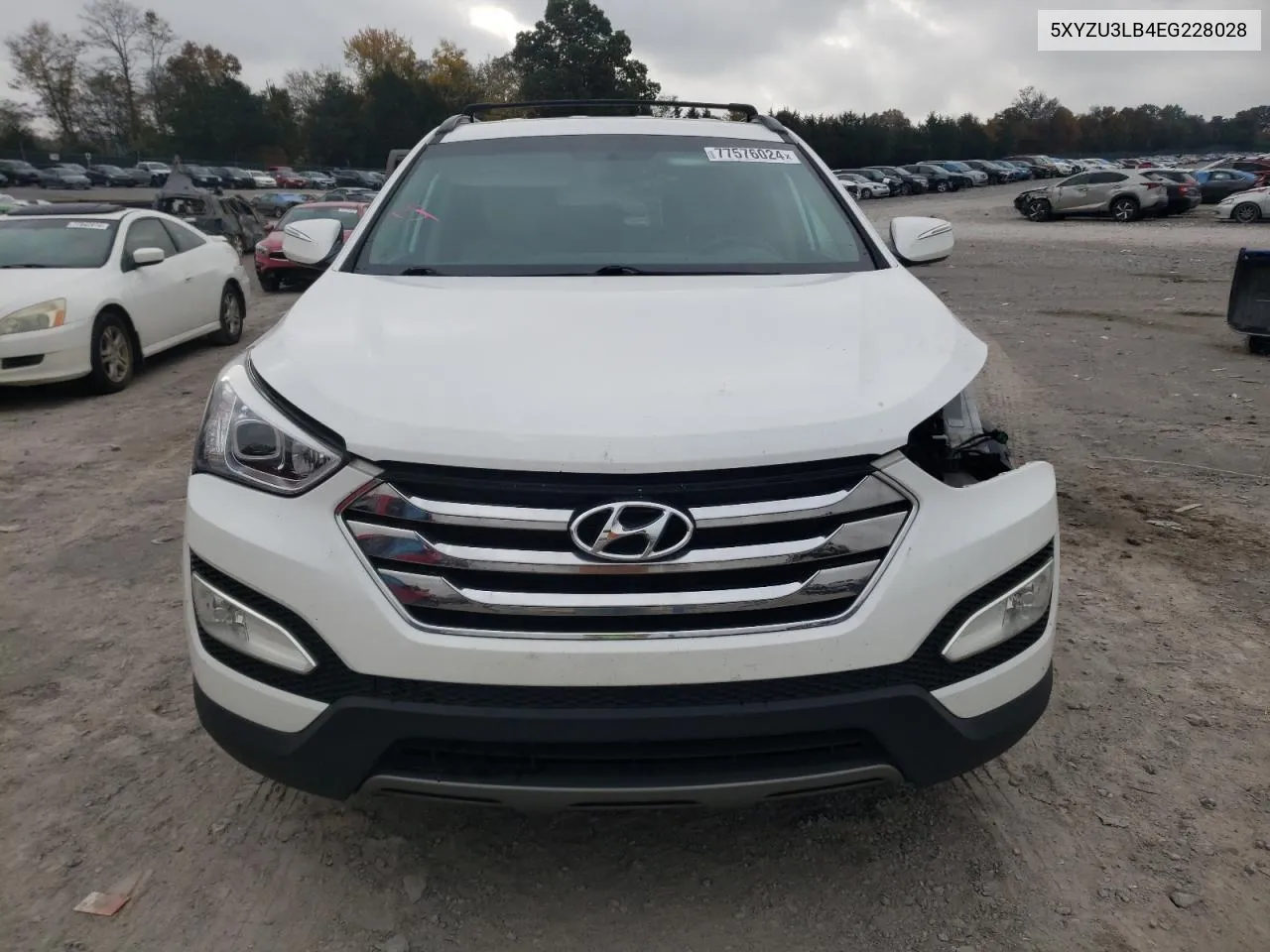 2014 Hyundai Santa Fe Sport VIN: 5XYZU3LB4EG228028 Lot: 77576024