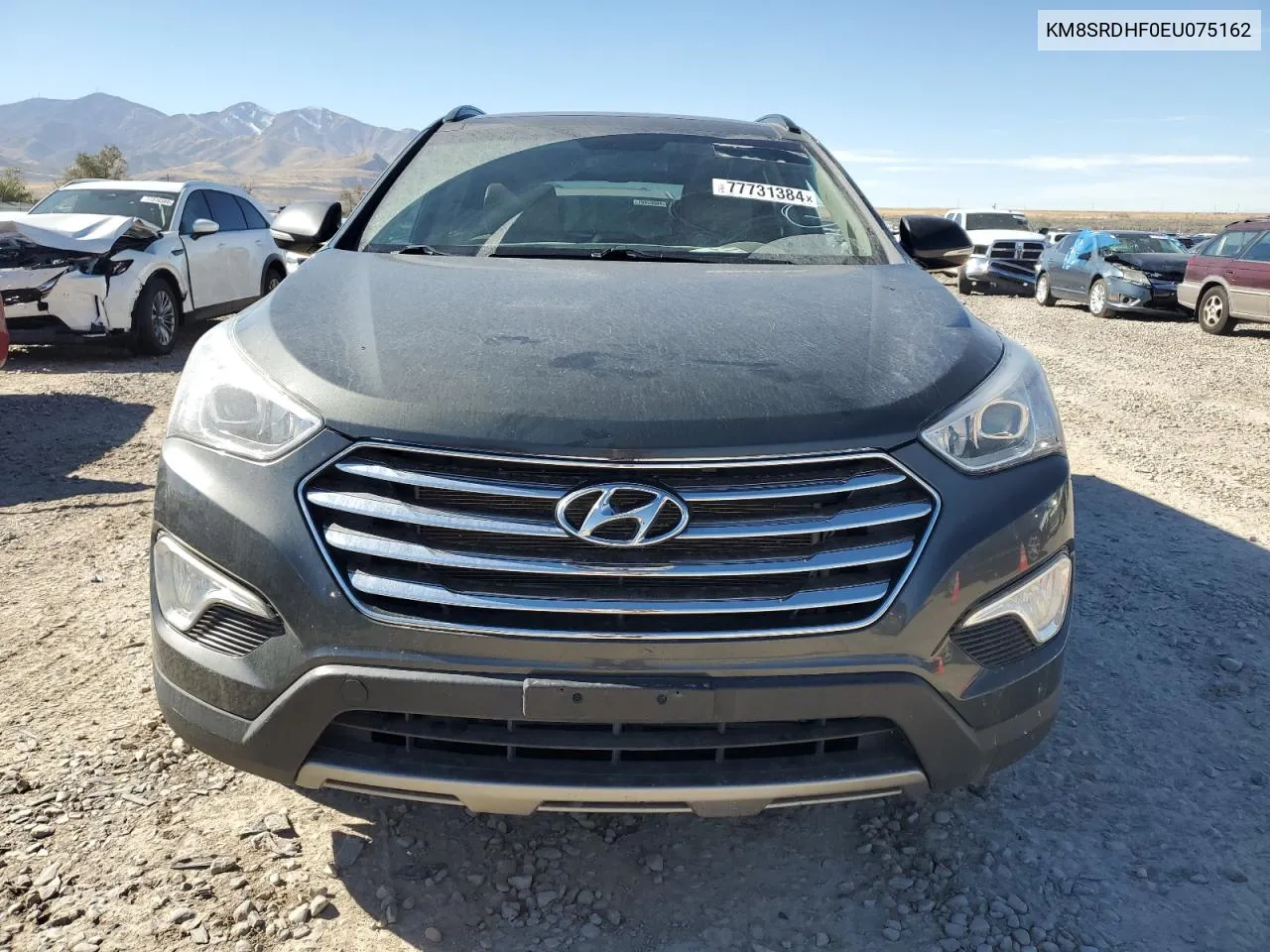 2014 Hyundai Santa Fe Gls VIN: KM8SRDHF0EU075162 Lot: 77731384