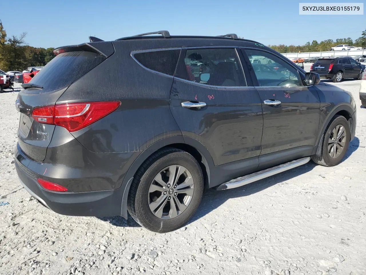 2014 Hyundai Santa Fe Sport VIN: 5XYZU3LBXEG155179 Lot: 77744254