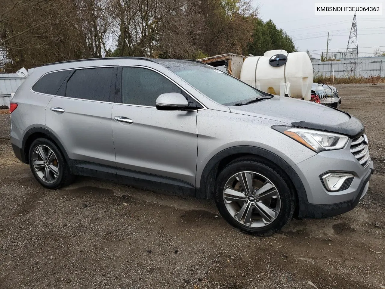 2014 Hyundai Santa Fe Gls VIN: KM8SNDHF3EU064362 Lot: 78221774