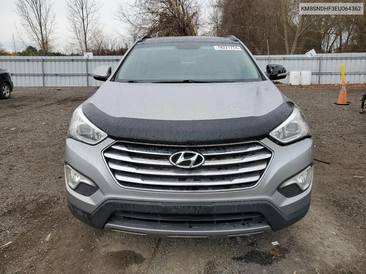 2014 Hyundai Santa Fe Gls VIN: KM8SNDHF3EU064362 Lot: 78221774