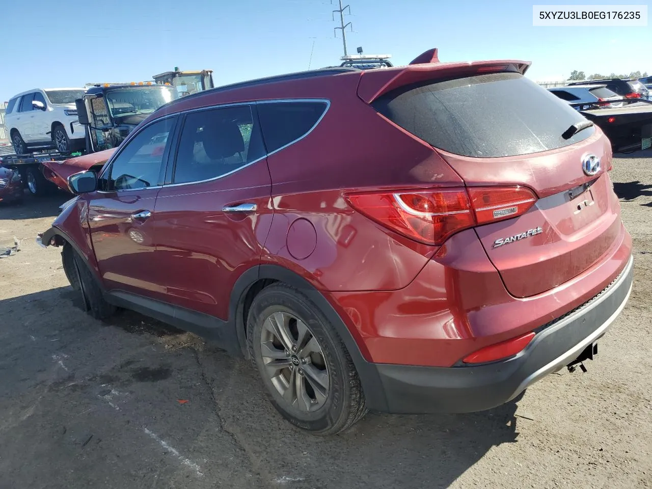 2014 Hyundai Santa Fe Sport VIN: 5XYZU3LB0EG176235 Lot: 78503584