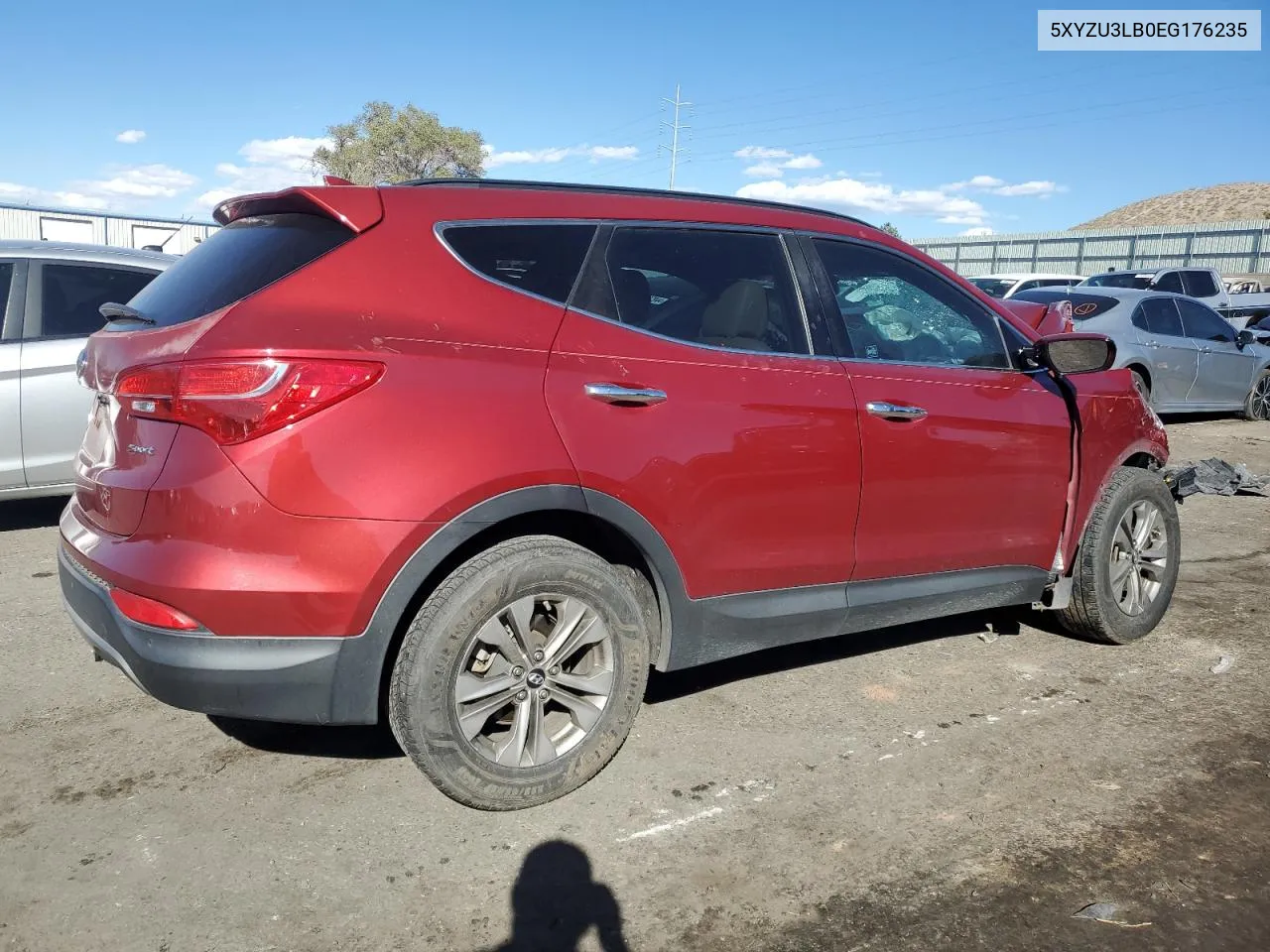 2014 Hyundai Santa Fe Sport VIN: 5XYZU3LB0EG176235 Lot: 78503584