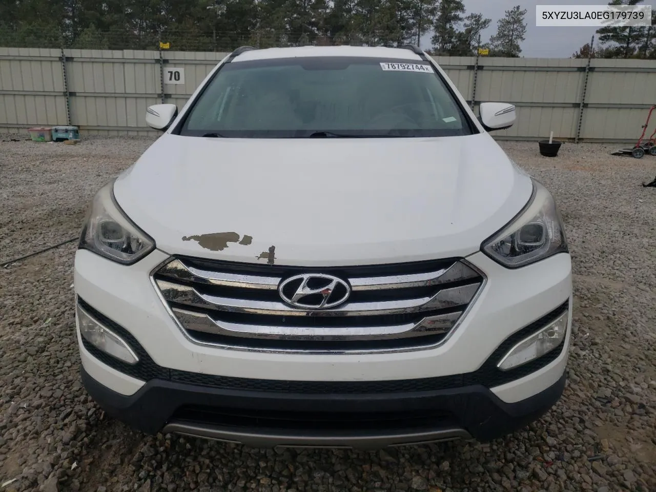 2014 Hyundai Santa Fe Sport VIN: 5XYZU3LA0EG179739 Lot: 78792744