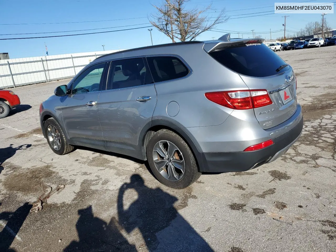 2014 Hyundai Santa Fe Gls VIN: KM8SMDHF2EU043070 Lot: 80321264