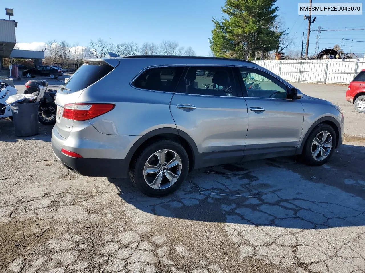 2014 Hyundai Santa Fe Gls VIN: KM8SMDHF2EU043070 Lot: 80321264