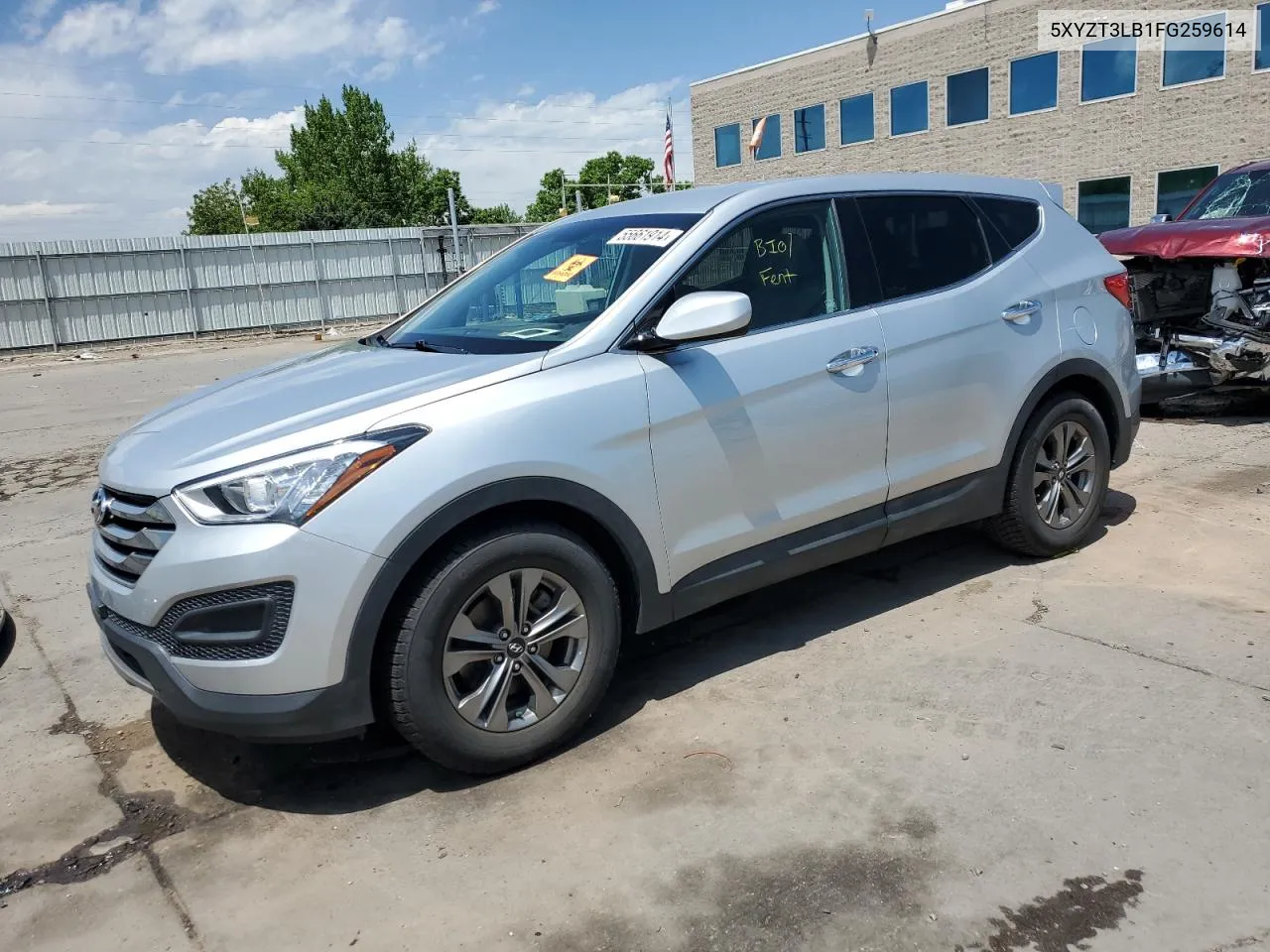 2015 Hyundai Santa Fe Sport VIN: 5XYZT3LB1FG259614 Lot: 55661914