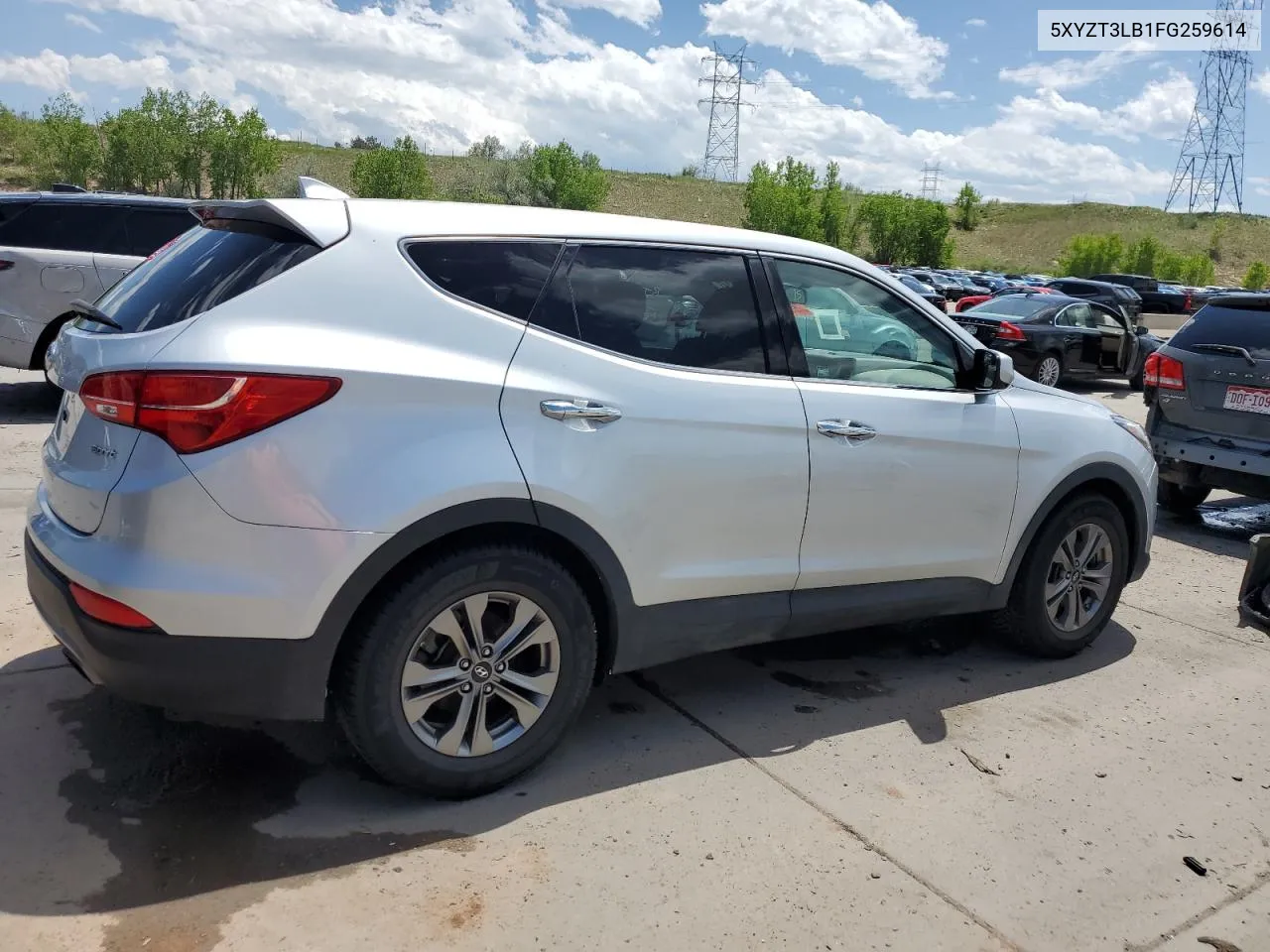 2015 Hyundai Santa Fe Sport VIN: 5XYZT3LB1FG259614 Lot: 55661914