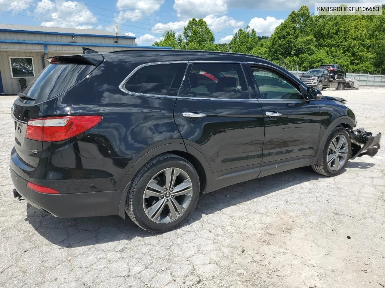 KM8SRDHF9FU106653 2015 Hyundai Santa Fe Gls