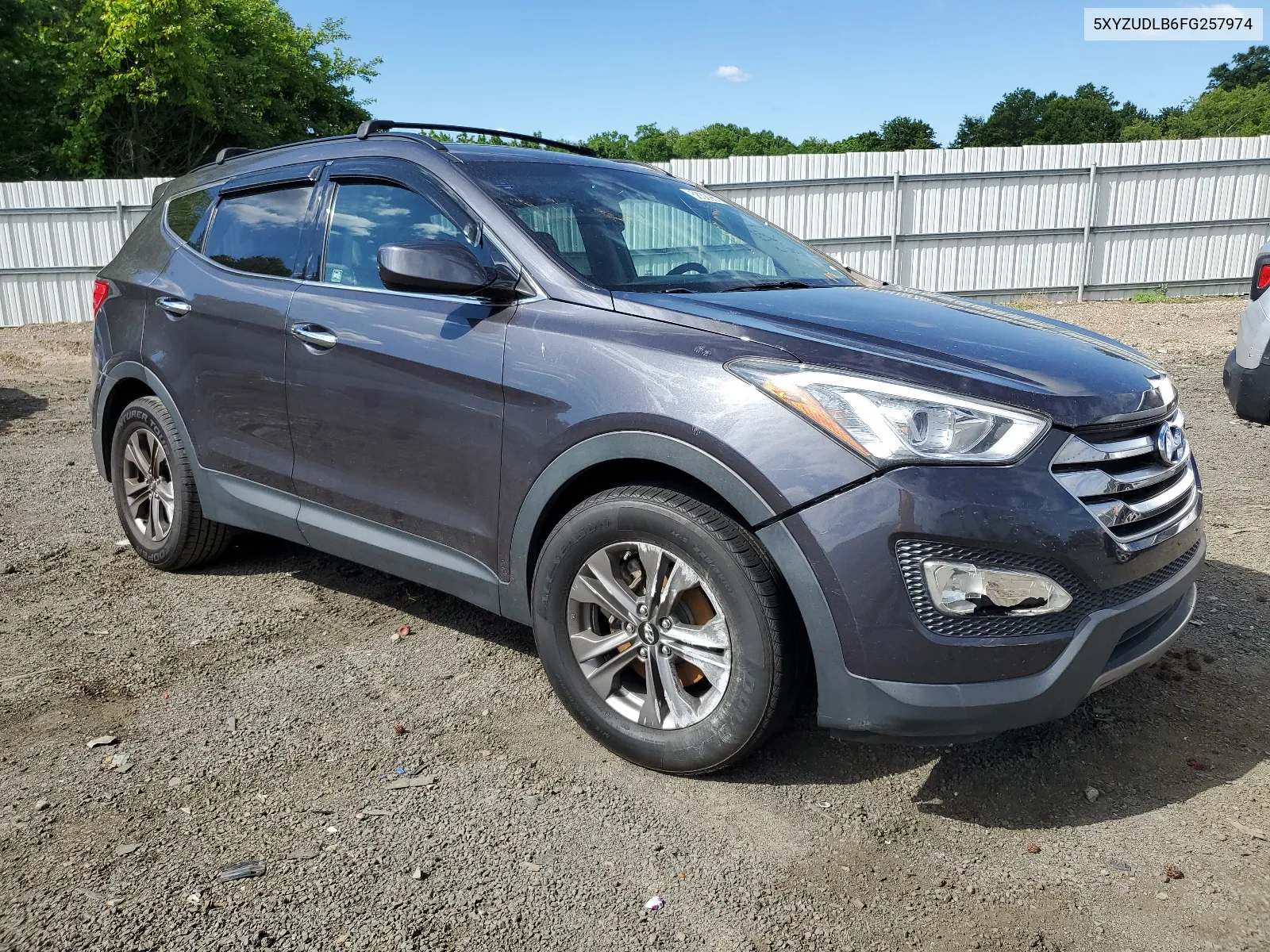 5XYZUDLB6FG257974 2015 Hyundai Santa Fe Sport