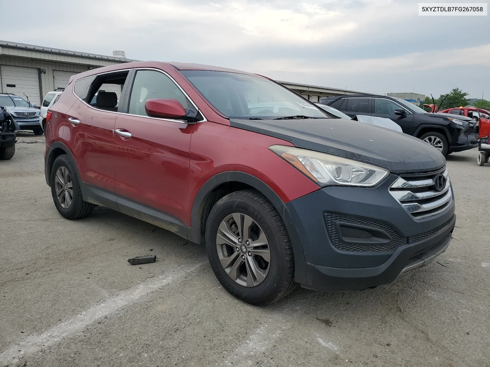 2015 Hyundai Santa Fe Sport VIN: 5XYZTDLB7FG267058 Lot: 59424494