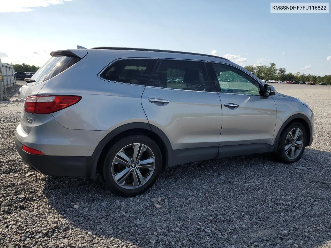 KM8SNDHF7FU116822 2015 Hyundai Santa Fe Gls