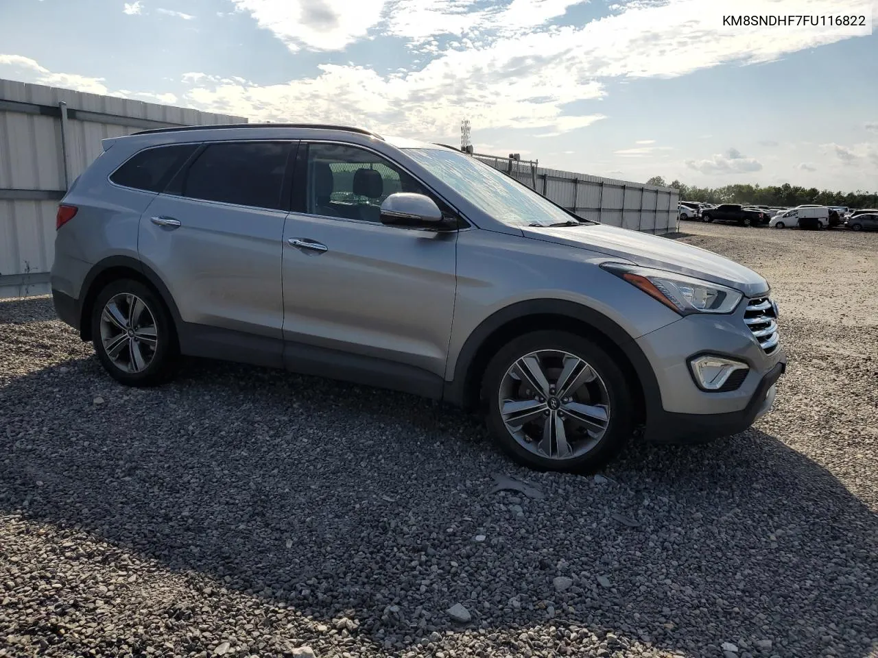 KM8SNDHF7FU116822 2015 Hyundai Santa Fe Gls