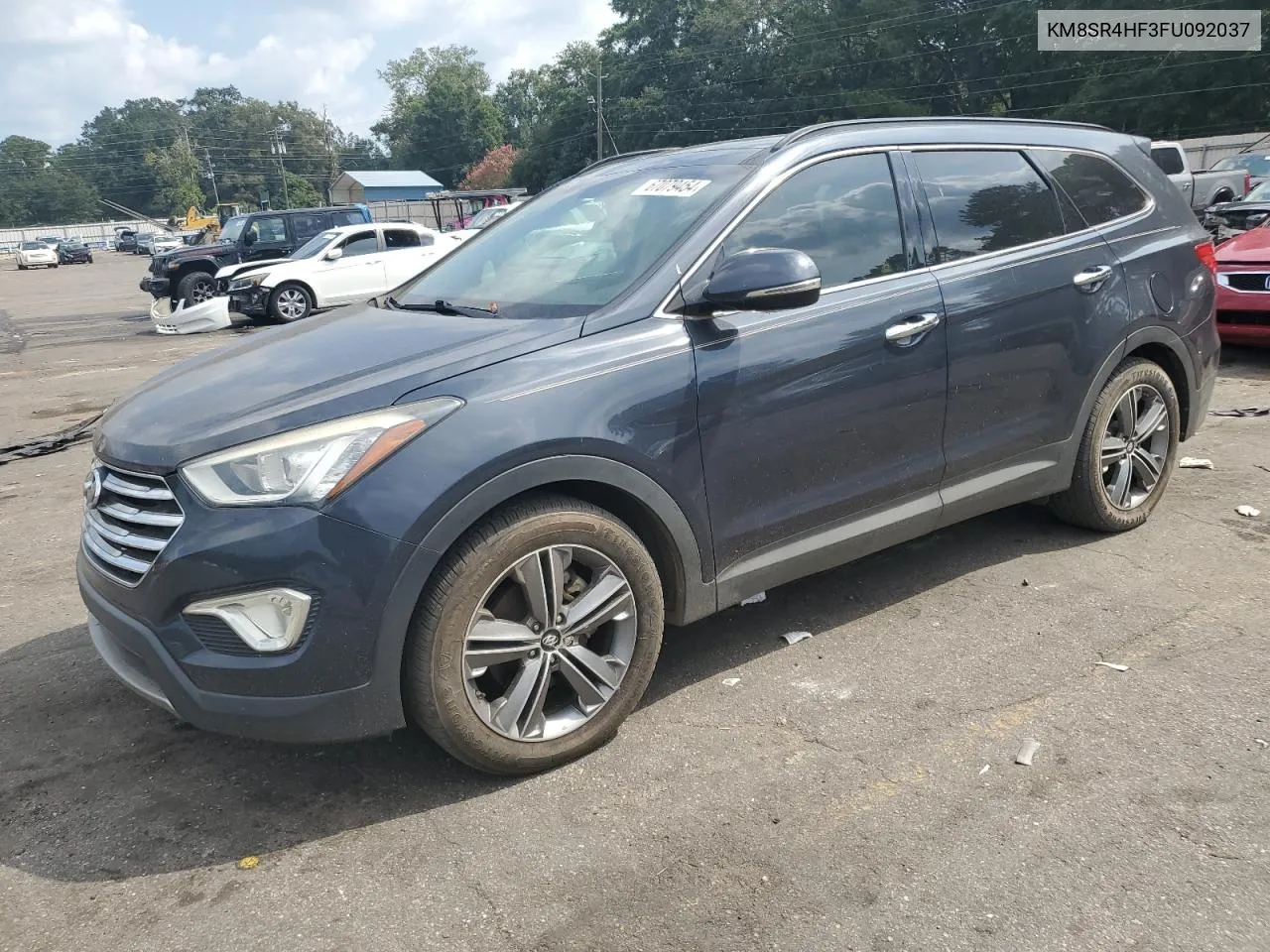 2015 Hyundai Santa Fe Gls VIN: KM8SR4HF3FU092037 Lot: 67079454