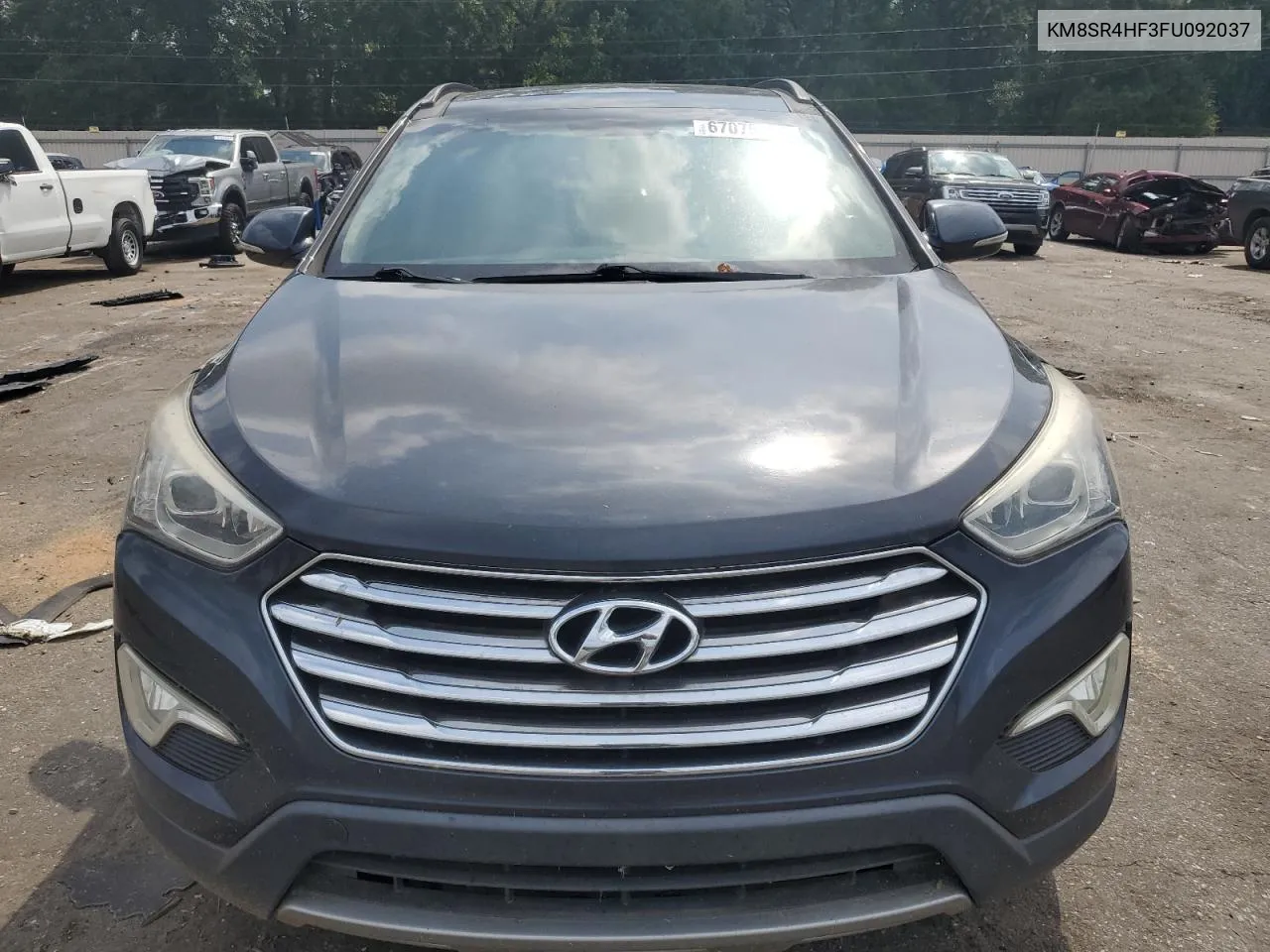 2015 Hyundai Santa Fe Gls VIN: KM8SR4HF3FU092037 Lot: 67079454