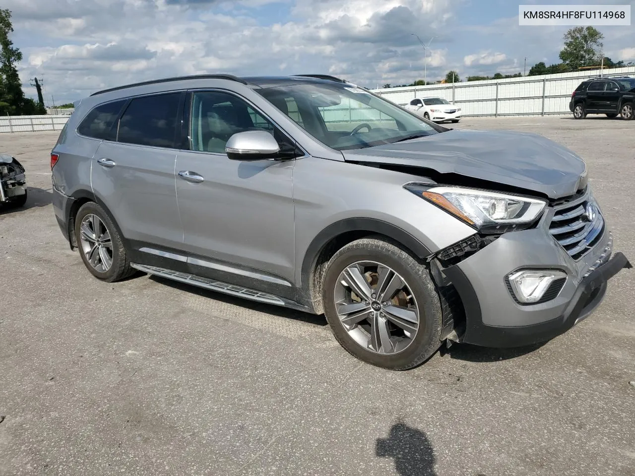 KM8SR4HF8FU114968 2015 Hyundai Santa Fe Gls