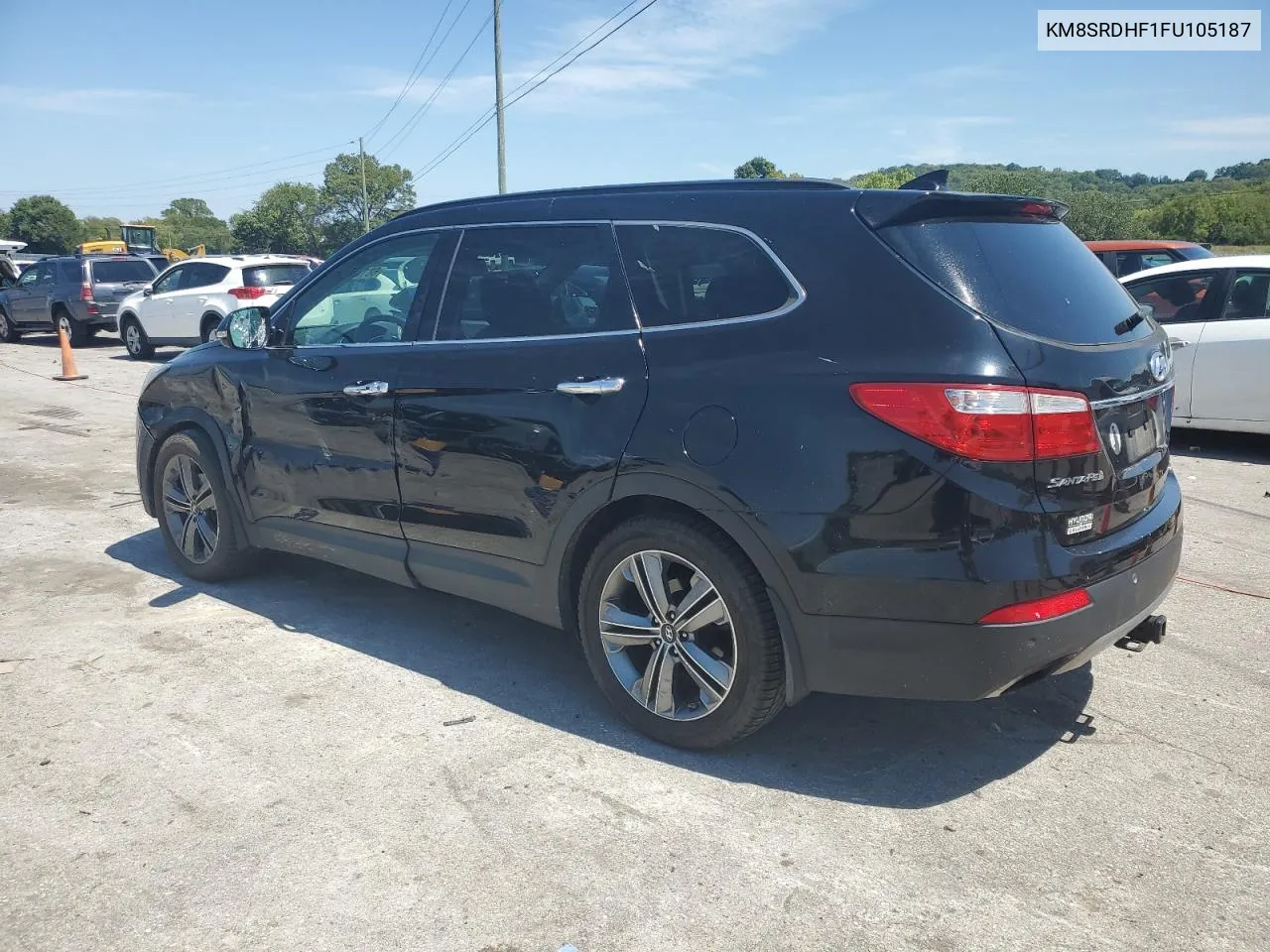 KM8SRDHF1FU105187 2015 Hyundai Santa Fe Gls