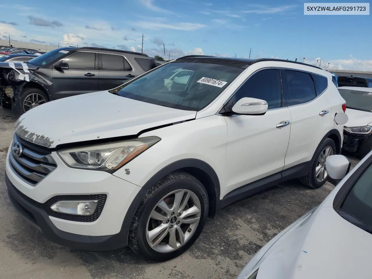 5XYZW4LA6FG291723 2015 Hyundai Santa Fe Sport