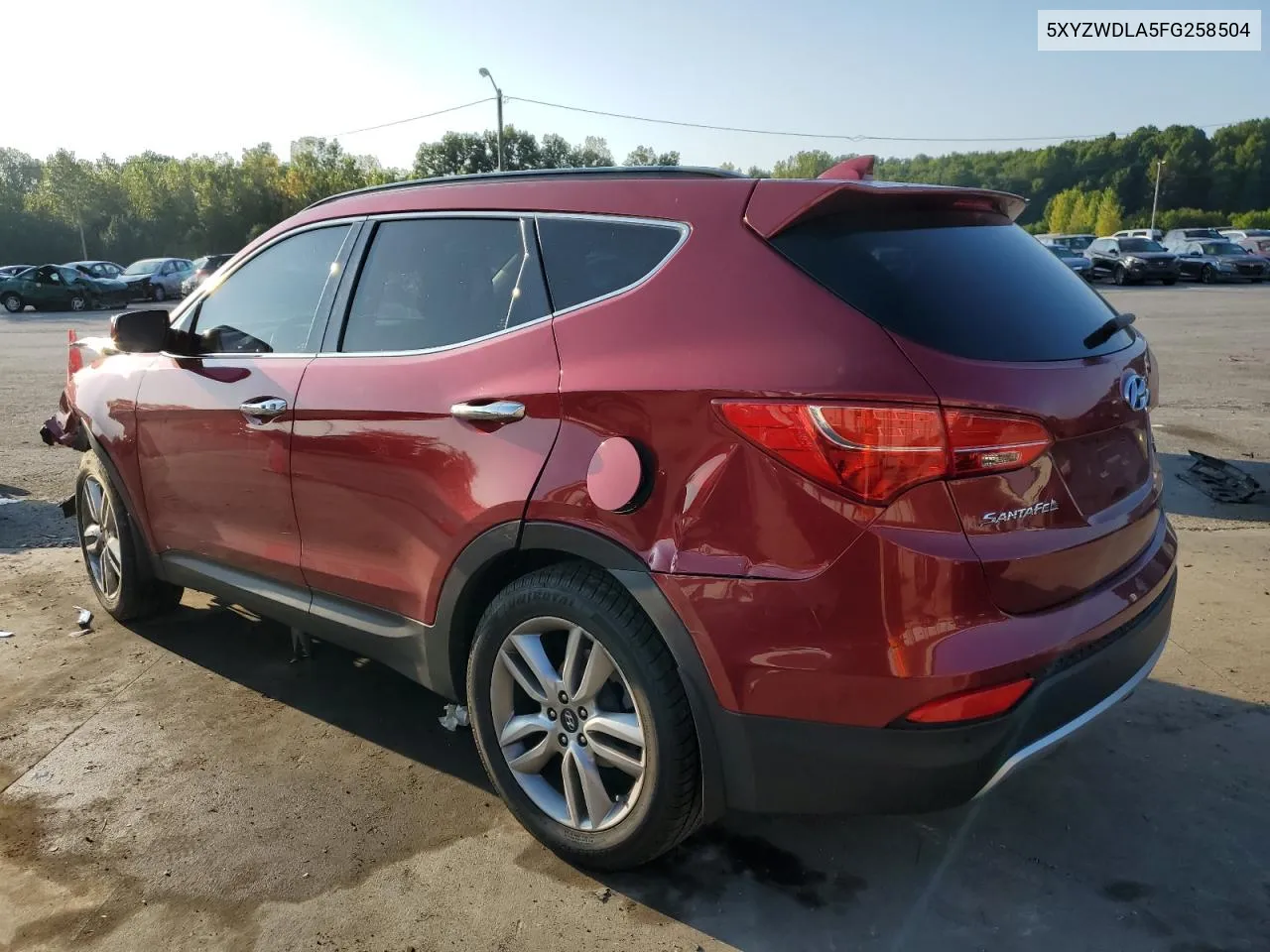 2015 Hyundai Santa Fe Sport VIN: 5XYZWDLA5FG258504 Lot: 69173164