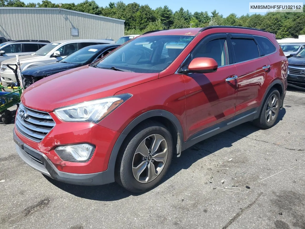 KM8SMDHF5FU102162 2015 Hyundai Santa Fe Gls