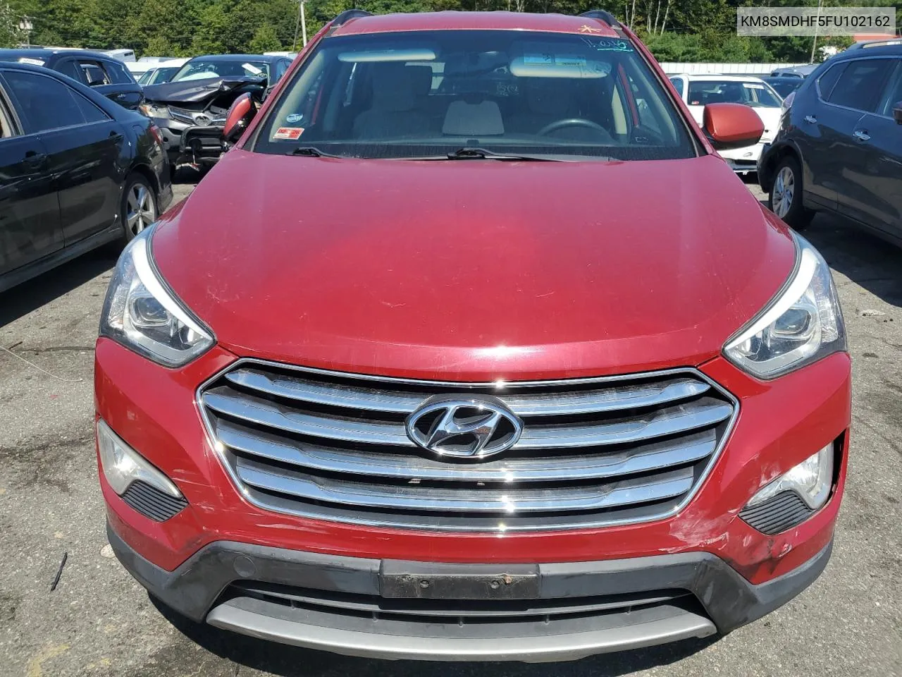 KM8SMDHF5FU102162 2015 Hyundai Santa Fe Gls