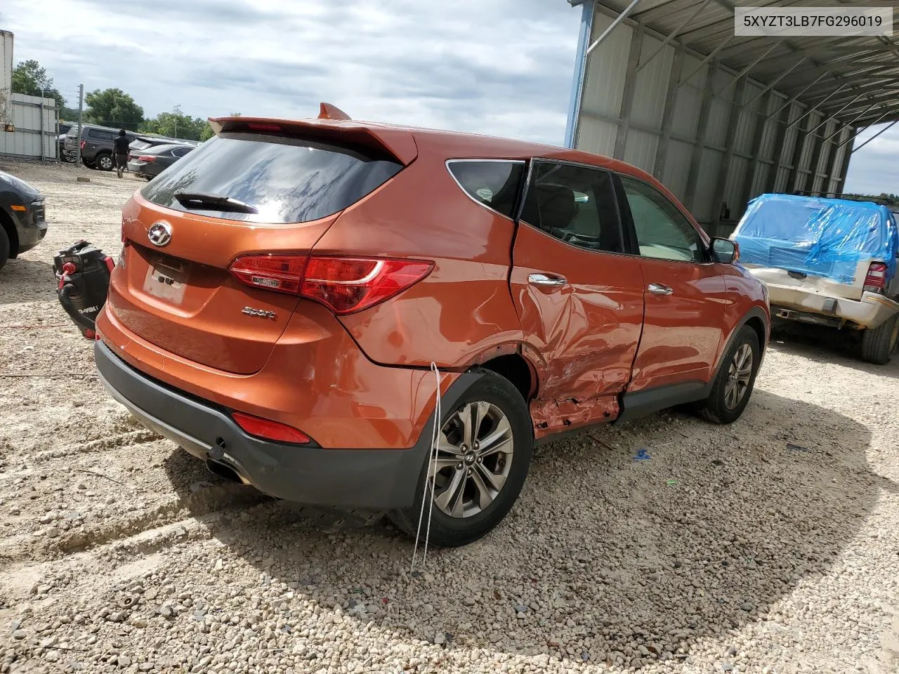 2015 Hyundai Santa Fe Sport VIN: 5XYZT3LB7FG296019 Lot: 69813204