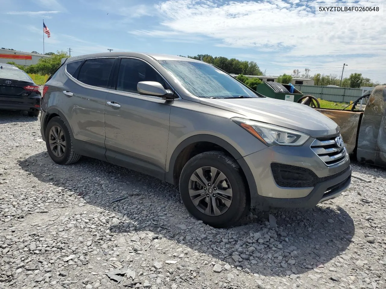 5XYZTDLB4FG260648 2015 Hyundai Santa Fe Sport