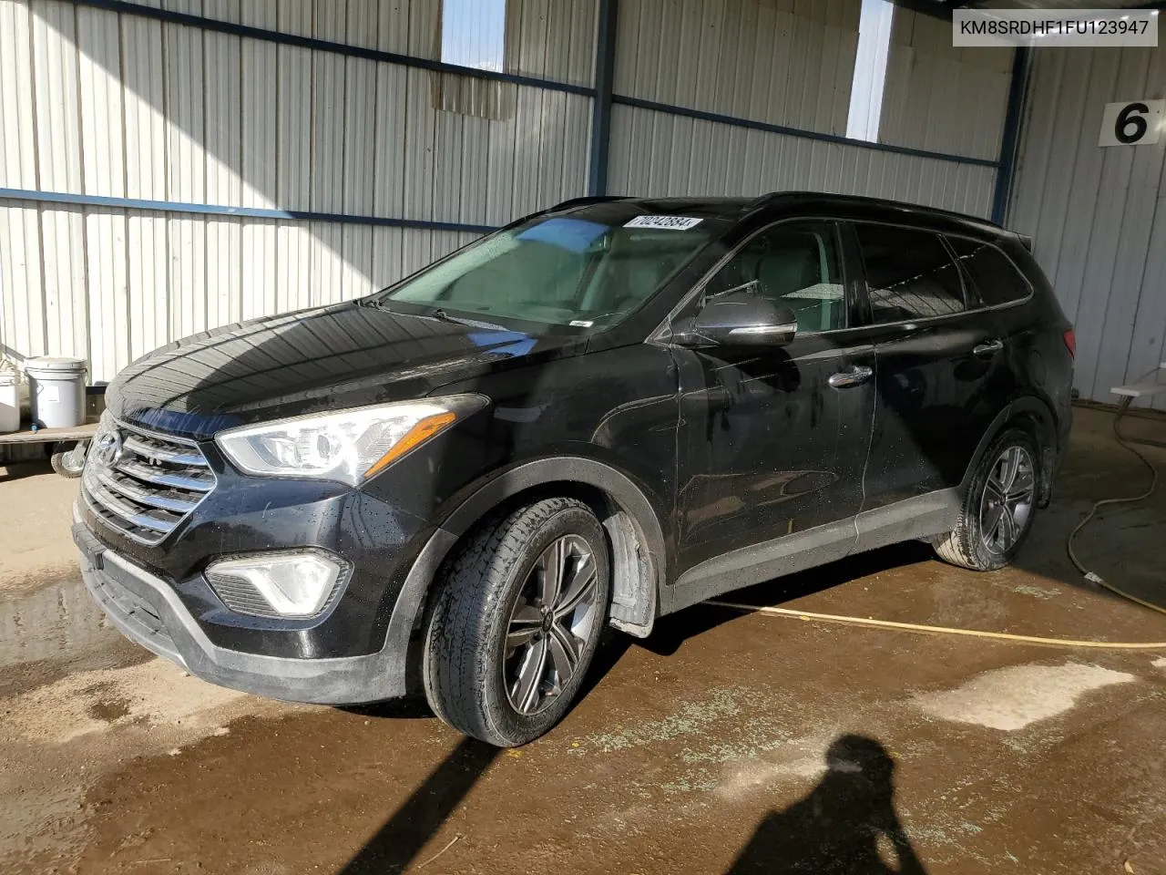 KM8SRDHF1FU123947 2015 Hyundai Santa Fe Gls