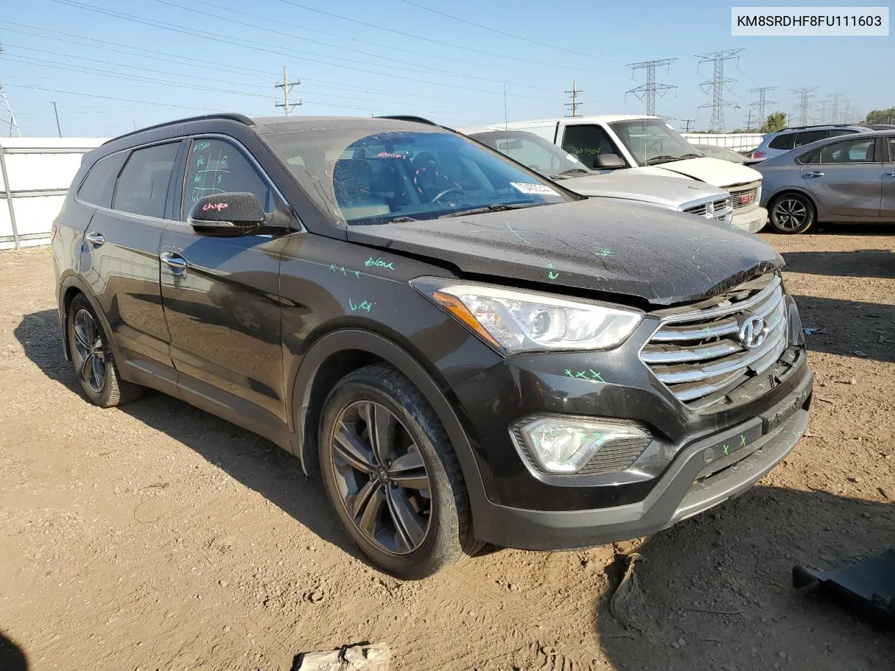 KM8SRDHF8FU111603 2015 Hyundai Santa Fe Gls