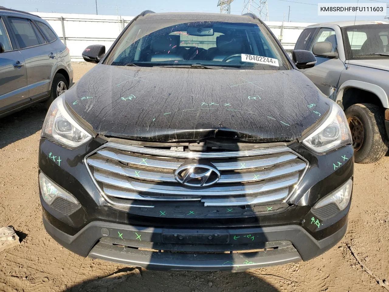 KM8SRDHF8FU111603 2015 Hyundai Santa Fe Gls