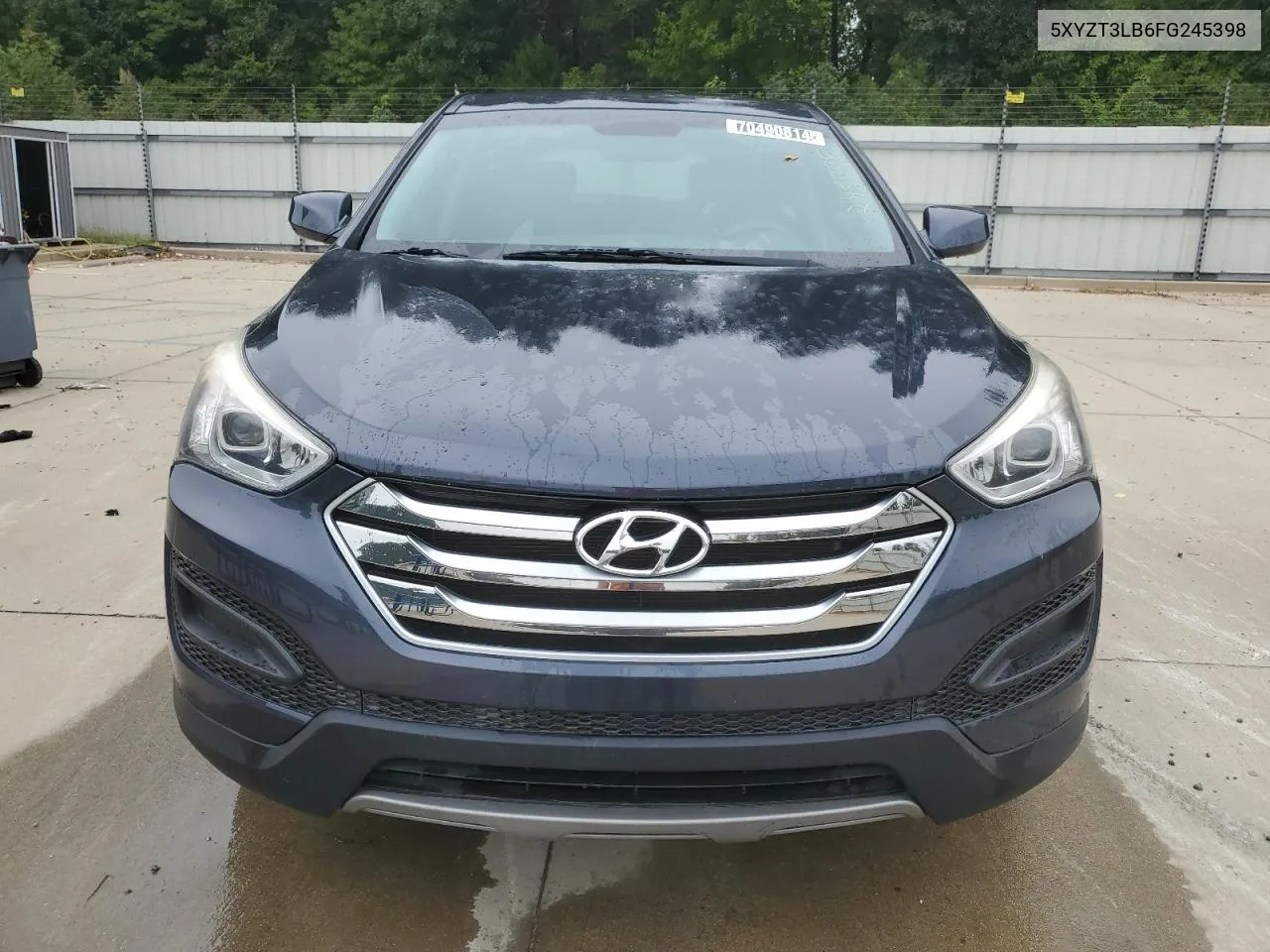 2015 Hyundai Santa Fe Sport VIN: 5XYZT3LB6FG245398 Lot: 70490814