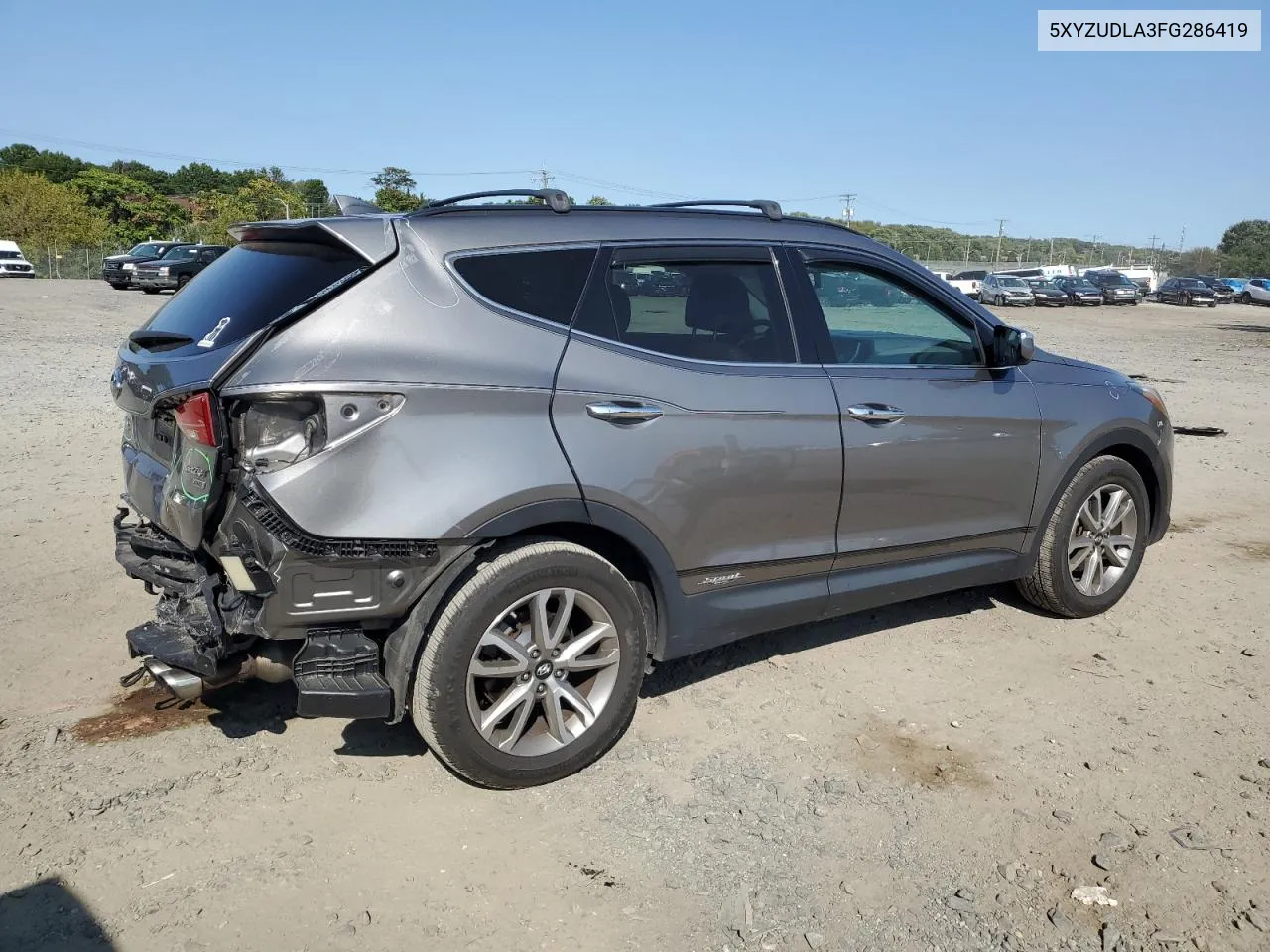 2015 Hyundai Santa Fe Sport VIN: 5XYZUDLA3FG286419 Lot: 70561724