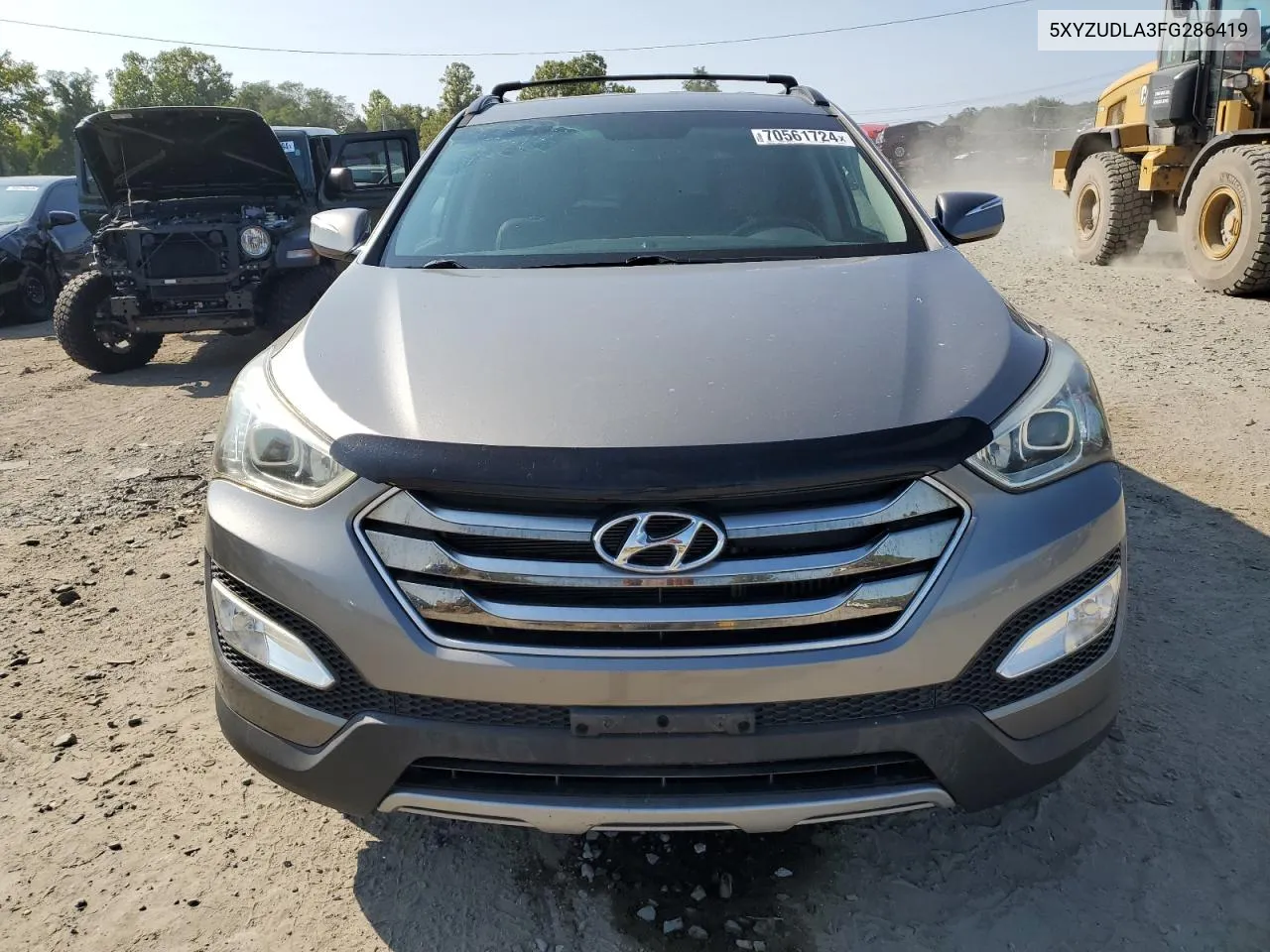 2015 Hyundai Santa Fe Sport VIN: 5XYZUDLA3FG286419 Lot: 70561724