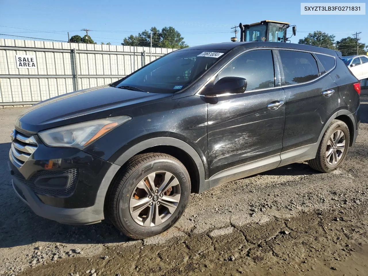 2015 Hyundai Santa Fe Sport VIN: 5XYZT3LB3FG271831 Lot: 70661834