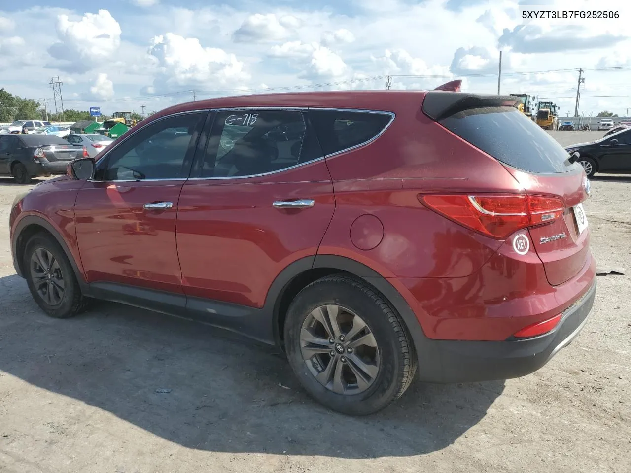 2015 Hyundai Santa Fe Sport VIN: 5XYZT3LB7FG252506 Lot: 70784614