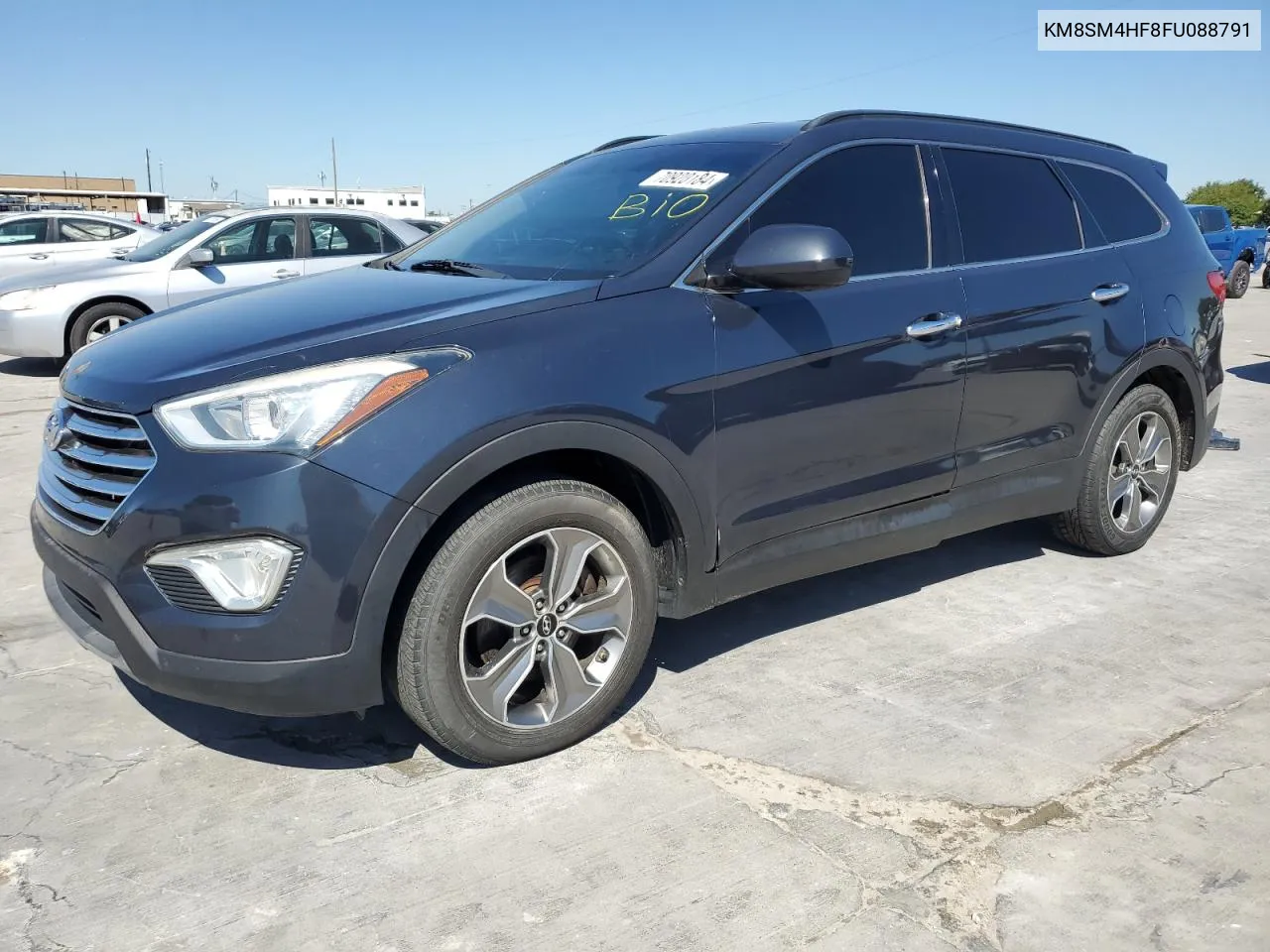 2015 Hyundai Santa Fe Gls VIN: KM8SM4HF8FU088791 Lot: 70920184