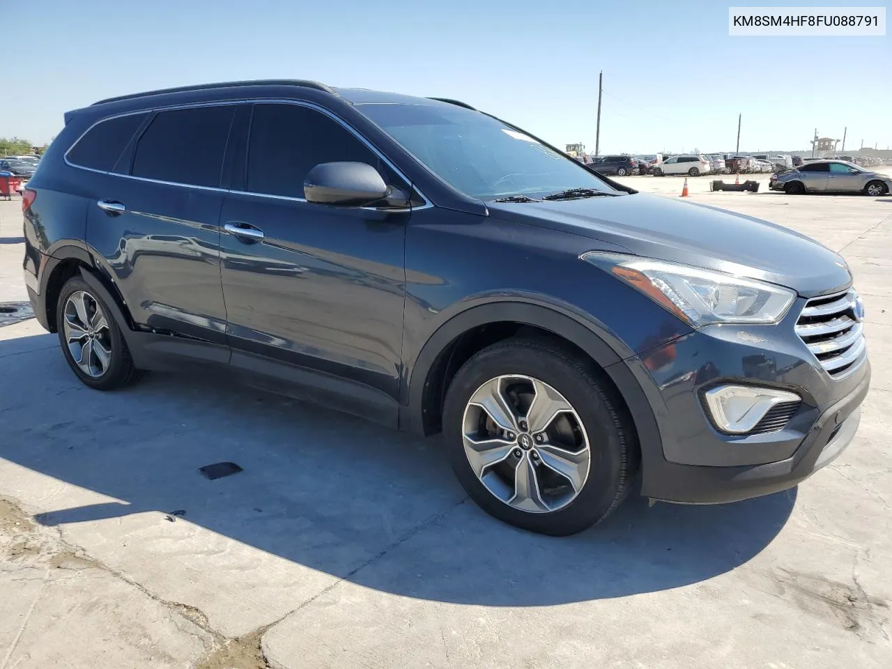 2015 Hyundai Santa Fe Gls VIN: KM8SM4HF8FU088791 Lot: 70920184