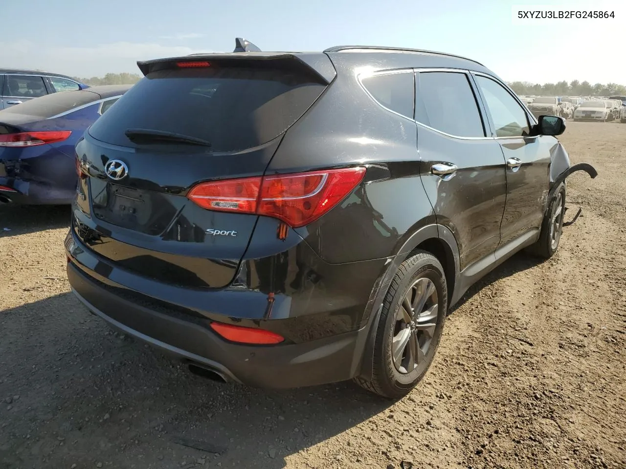 2015 Hyundai Santa Fe Sport VIN: 5XYZU3LB2FG245864 Lot: 70979044