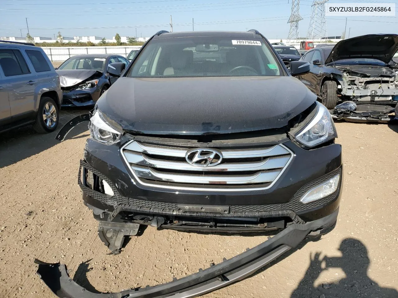 5XYZU3LB2FG245864 2015 Hyundai Santa Fe Sport