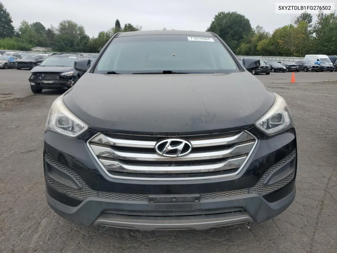 2015 Hyundai Santa Fe Sport VIN: 5XYZTDLB1FG276502 Lot: 71074504